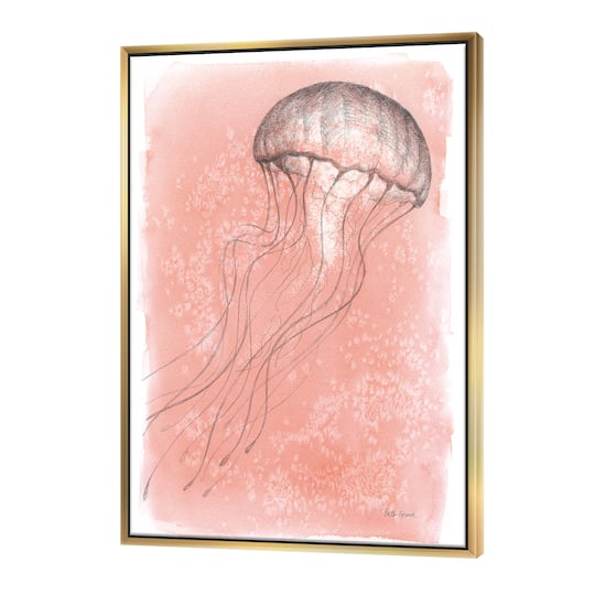 Designart - Coastal Sea Life IV jellyfish sketches